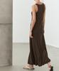 Masimodutti Puff Detail Midi Dress