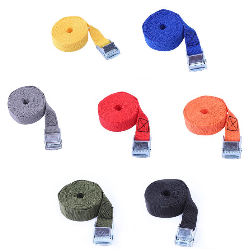 Tie-Down Straps Heavy Duty Lashing Straps Adjustable Buckle for Cargo Moving Luggage Bunding Motorcycle Trucks Trailer