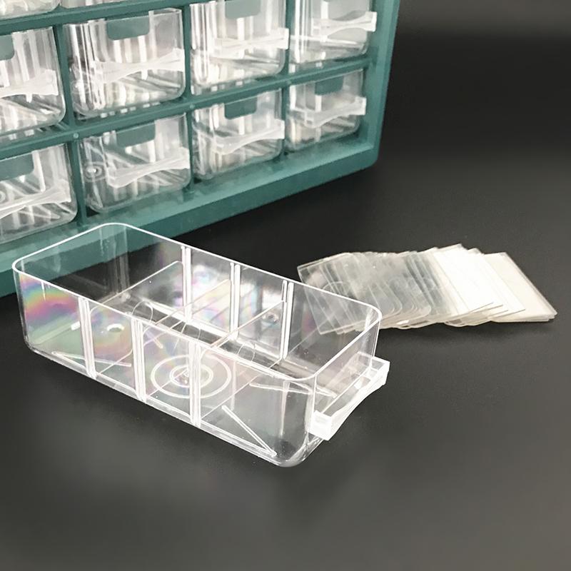 25 Multi-Grid Drawer Parts Box Wall-Mounted Screw Classification Component Box Tool Case Electronic Components Storage Tool Box