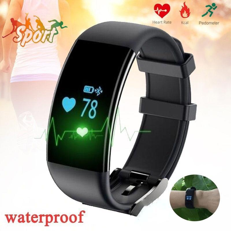 Buy Bluetooth Smart Heart Rate Bracelet Life Waterproof Heart Rate Real