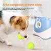 M-Modern-Fun Interactive Throw Rechargeable Dog Tennis Launcher Automatic Chase Mini Tennis Throwing Pinball Machine Pet