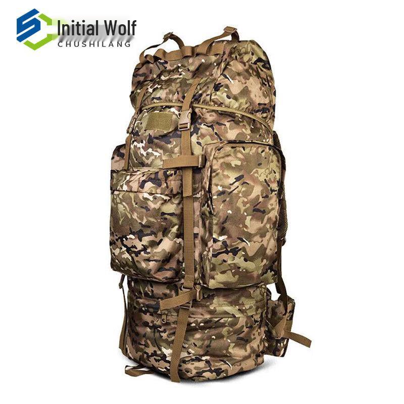 Initial Wolf 110L Large Capacity Tactical Camouflage Backpack