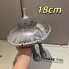 Amuseable Space Series Peanut Plush Toy Soft Stuffed Food Doll with Galaxy Cowboy Hat Silver Boots Adorable Gift for Girl