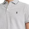 Polo Ralph Lauren Ss24 Pony Logo Embroidered Polo Shirt Men Polo Shirts Light-Gray 710837391-003