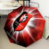 Stade Fc Emblem Automatic Folding Umbrella - 8-Rib Travel Umbrella with Auto Open/Close & Portable Gifts for holidays or birthdays