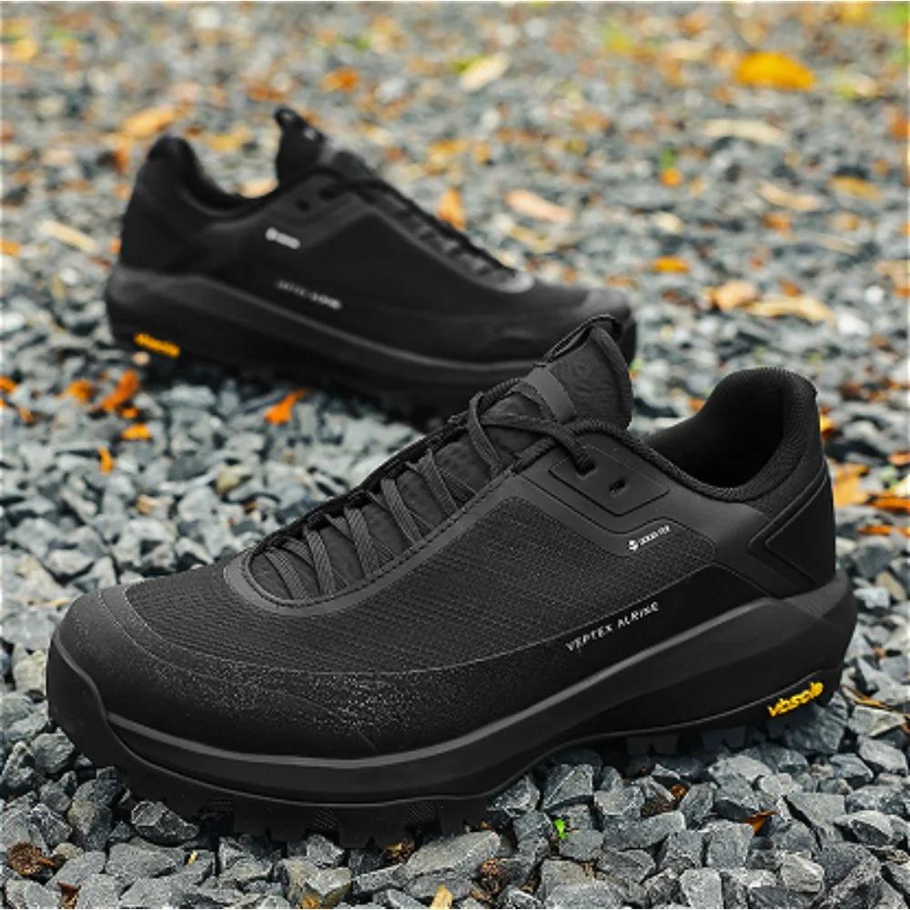 2025 High-quality outdoor climbing shoes Men's Lightweight breathable skidproof shock absorption all-terrain off-road sneakers