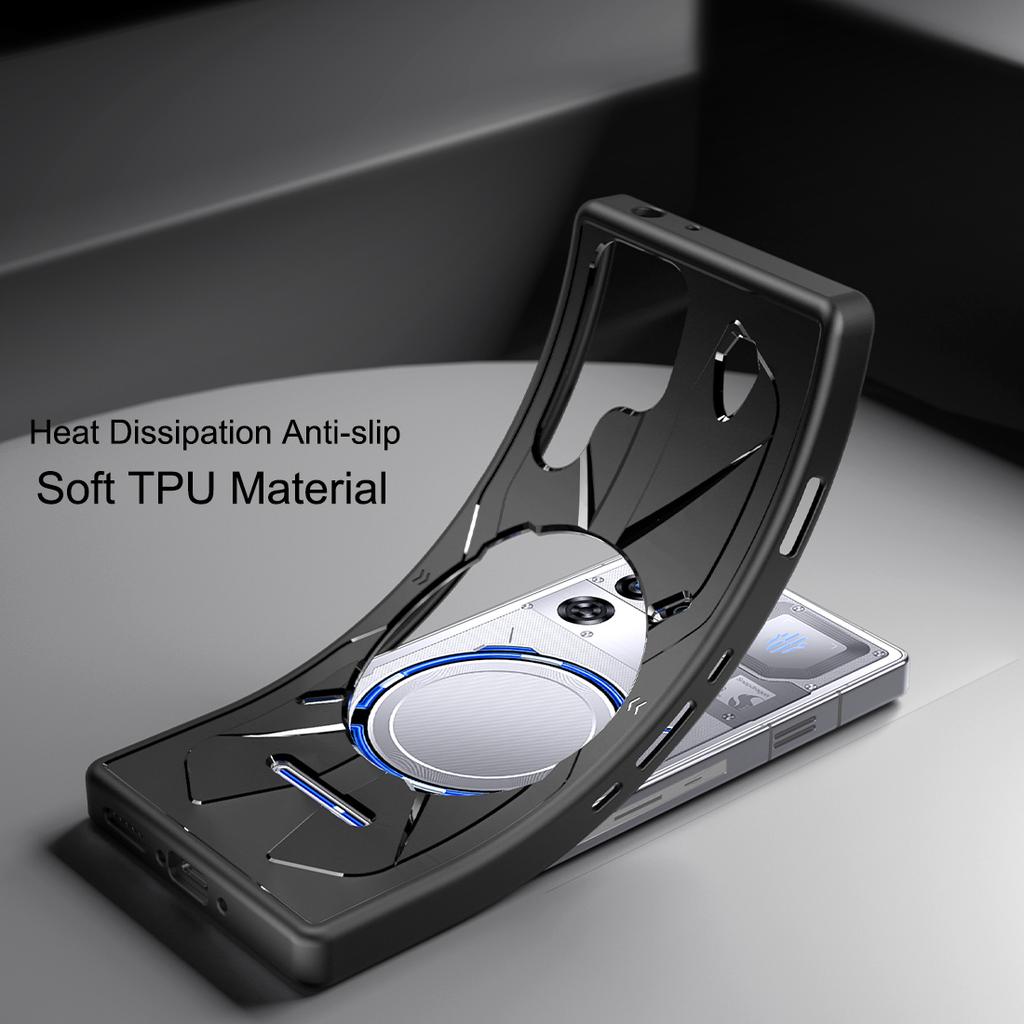 Fit Red Magic 11 Pro Cases Flexible TPU Cover Anti-Scratches Shockproof Case for Nubia Red Magic 11 Pro+ Cover