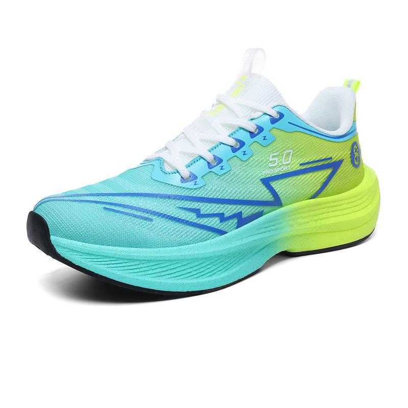 New youth student sports shoes men's carbon board popcorn sports and leisure shoes men's shoes middle school entrance examination for older children