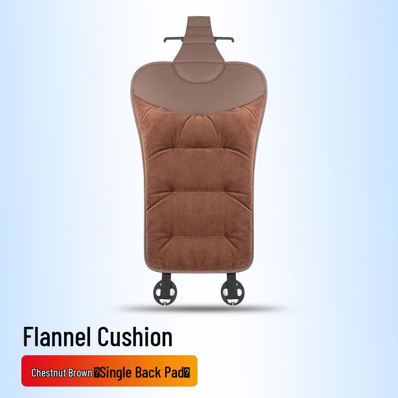 Flannel Warm Car Seat Cushion for Ideal L Series, Xiaomi SU7, YU Series