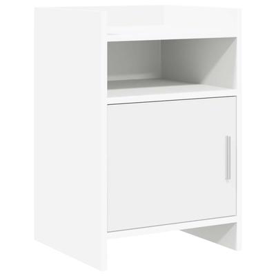 White Nightstands 40 X 36 X 60 Cm Particleboard