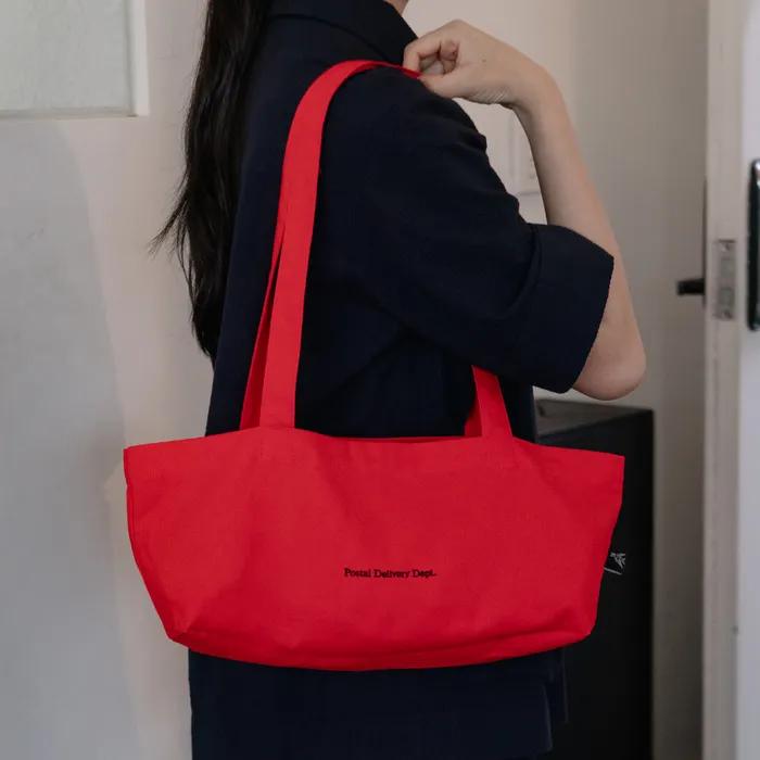 2nd / Postal Wide Bag, Red