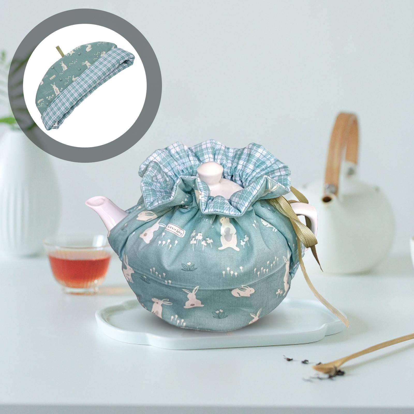 

Чайный чехол для чайника, утепленный чехол, цветочный стеганый чехол, теплый хлопок, креативный