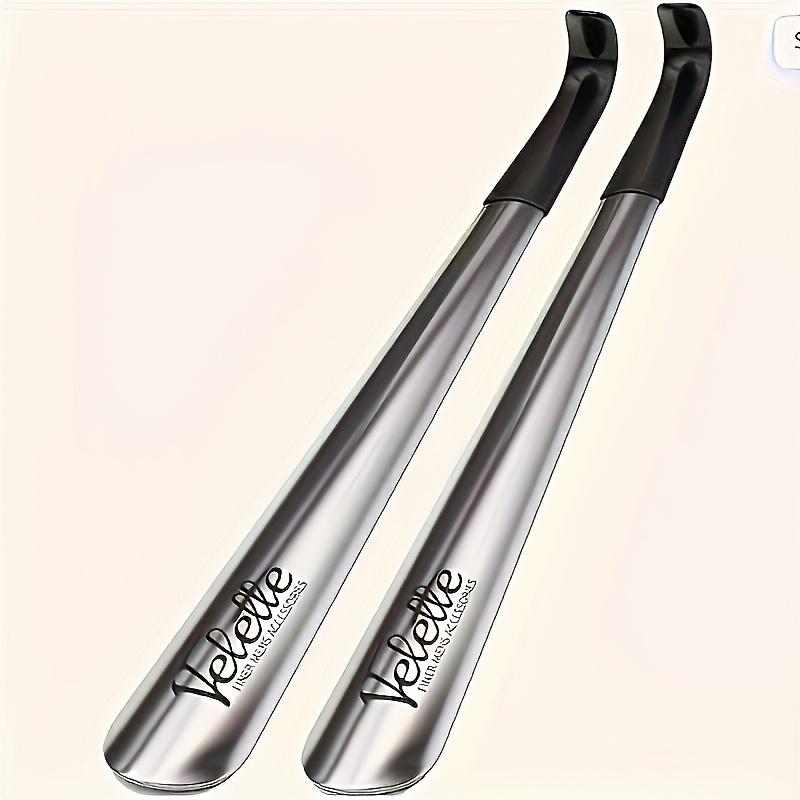 Ergonomiczny stojak na buty ze stali nierdzewnej | Trwały i wygodny design, Metalowy uchwyt do butów, łatwy do chwycenia, Odpowiedni dla osób starszych i z ograniczoną mobilnością