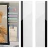 Computer Display Sticky Note Message Board, Memo Board, Acrylic Clear Board, Simple Message Board, 1 Set (Left and Right), Improve Work Efficiency,