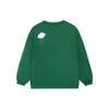 Li-Ning X Disney Co-Branded Cartoon Print Round Neck Loose Pullover Sweatshirt Women Tops Spring-Green AWDS596-4