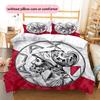 AFC Ajax Pattern Bedding Quilt Set  Home Decoration  Gift (1 * Duvet Cover + 2 * Pillowcase  Without Core)