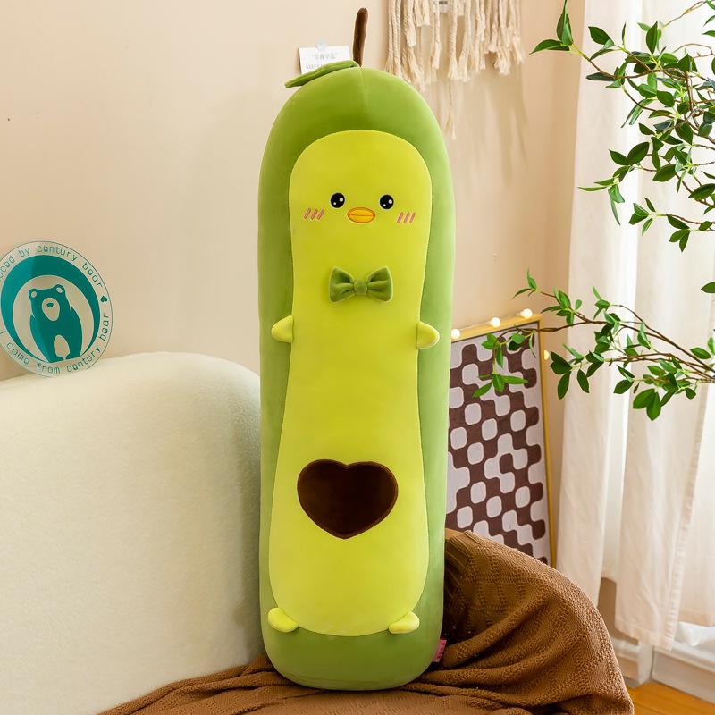 

Hot DUCK Avocado Stuffed Plush Toy Filled Fruit Cushion Pillow Soft Plush Doll Toy Child Infant Girl Birthday Gift Idea Sleeping Pillow 30CM