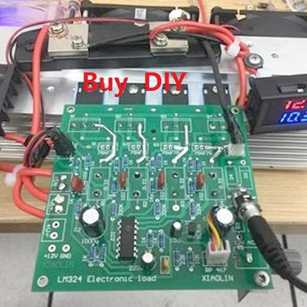 Electronic Load Tester Kit,Constant Current Discharge Module High Performance DIY