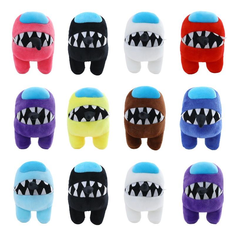 New Among Us Plush Toy Cartoon Wolf Plushie Soft Stuffed Animal Doll In-stock