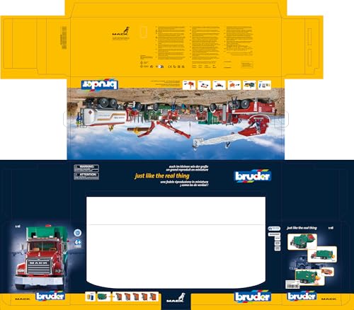 Bruder MACK Garbage Truck BR02812