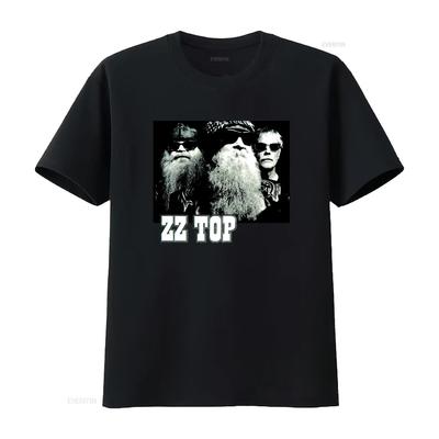 Zz Top Band Fototrikot S M L Xl 2xl Zcela Nov Oficiln Merchandise Vintage Casual Comfortable Stretched