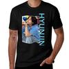 Hyunjin T-Shirt Allwetter Lässig Kurzarm