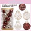 Christmas Tree Decorations Pack With Flash Design For Holiday Festive Decor