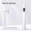 Handheld UVS Light for Gel Nails,LED Nail Lamp,Portable Mini Nail Dryer with Stand & LCD Screen,Nail Lamp for Fast Curing