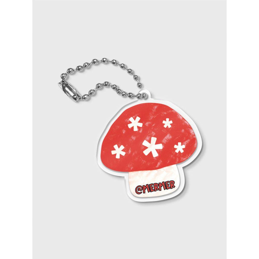 MERMER Red Mushroom (Keyring)