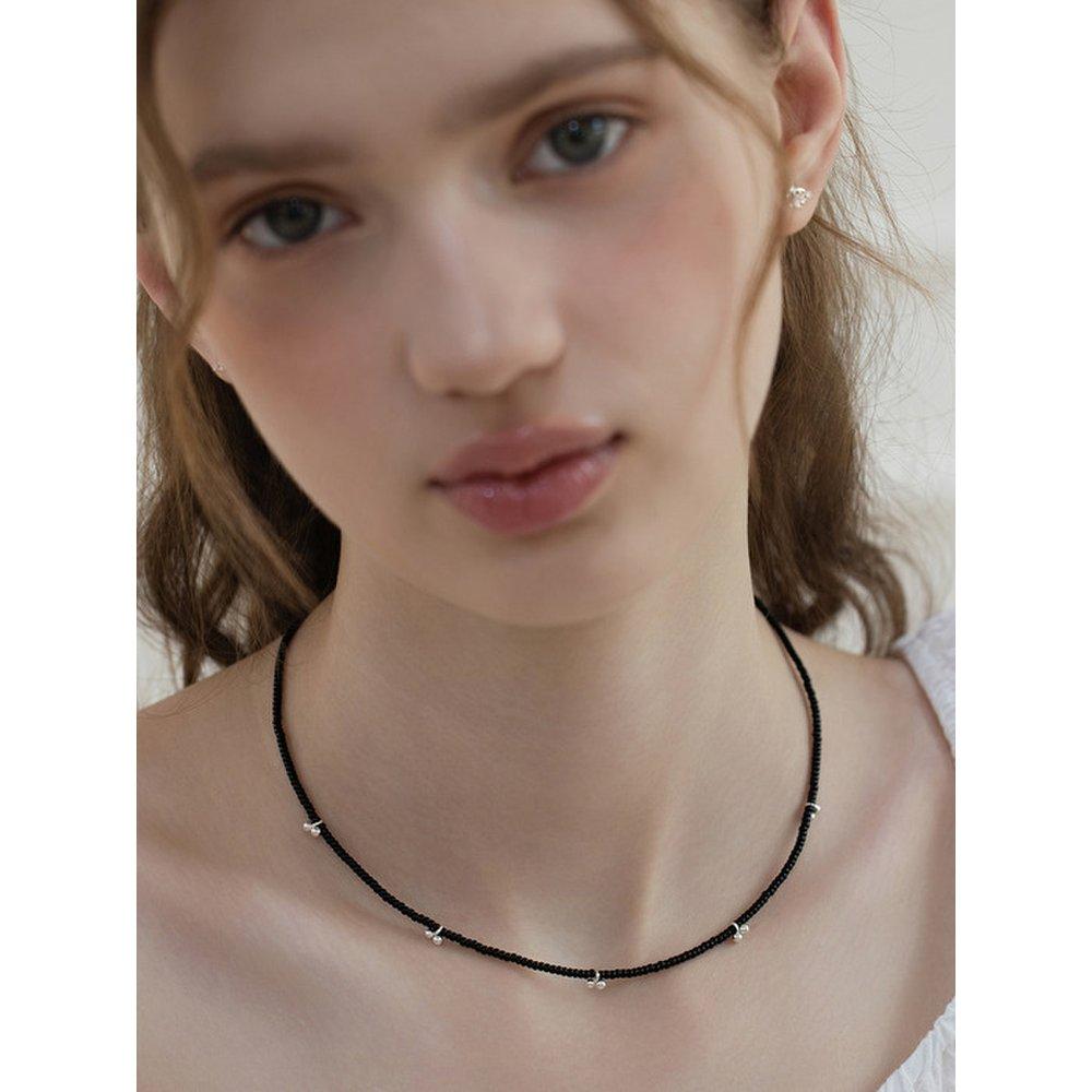 Cherry Ball Bead Necklace Nz2461