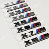 AAAQT1 Silver Grey Black COMPETITION Bar Underlined Emblem for BMW X1M X2M X3M X4M X5M X6M X7M X8M Thunder Edition Car Trunk Sticker