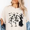 Spooky T-shirt, Halloween Shirt, Witch T-Shirt, Gift For Halloween, Halloween, Skeleton Fall Halloween