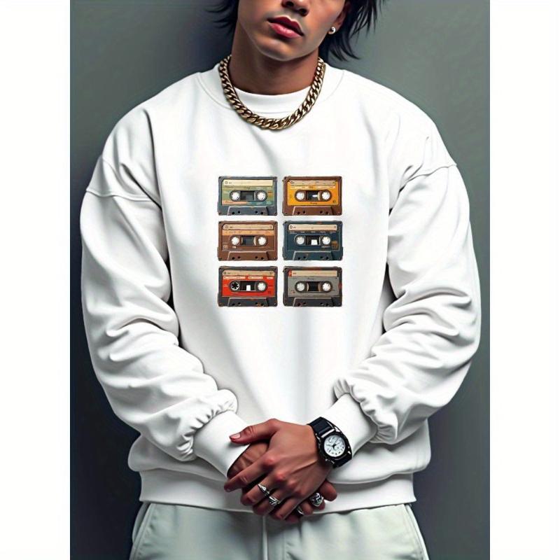 Crewneck Sweatshirt Drops! A Must-Have for Trendsetters’ Wardrobes XXL абрикосовый