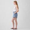 Gap Women's 2026 Spring Cotton Lyocell Straight Denim Shorts