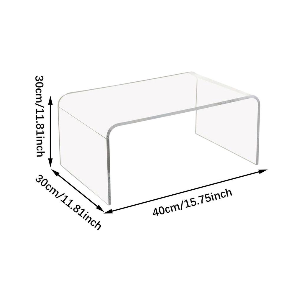 Acrylic Coffee Table Multifunction Decoration Tatami Low