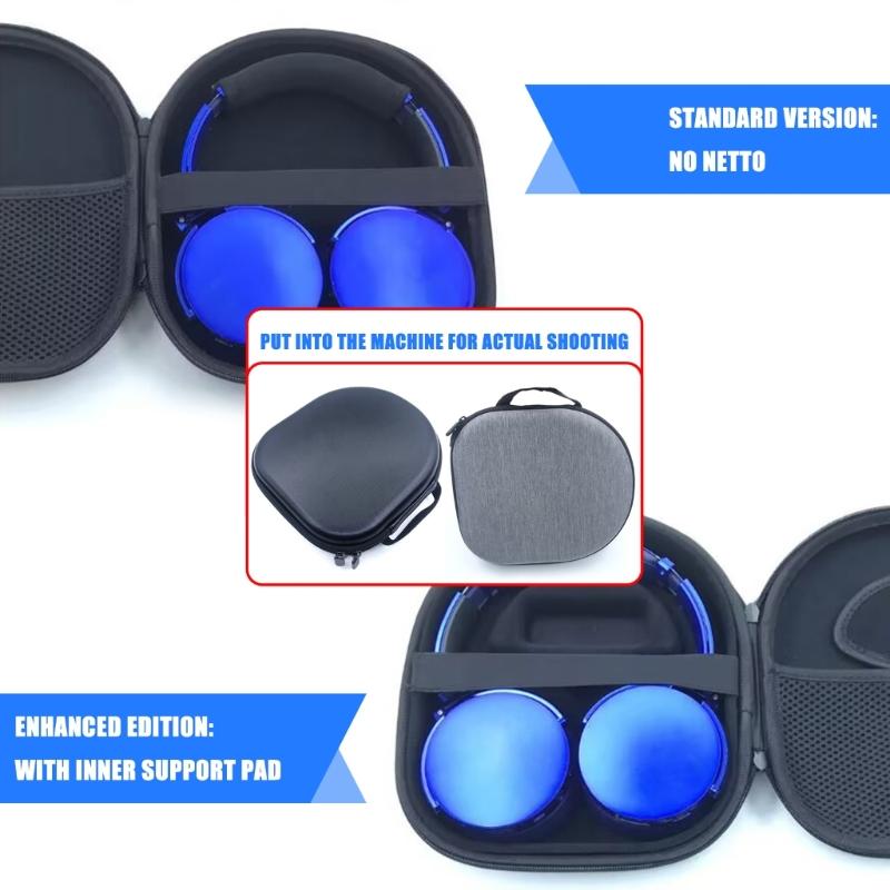 Durability EVA Carrying Case for SR60 80 125 225 325 M1M2 RA2 RS1 RS2E Headphones with Cable and Charger Storage