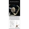Lava Fiber Heat Shield Car Motorcycle Exhaust Thermal Tape Header Pipe Heat Wrap Tape Thermal Protection with Stainless Ties