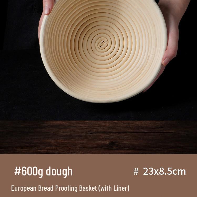 

Скандинавская ручная работа Европейская ротанговая корзина для ферментации хлеба для выпечки