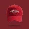 Korean Style Sunscreen Baseball Cap Cotton Cotton Peaked Hat Casual Letter Embroidered Cap  Beach