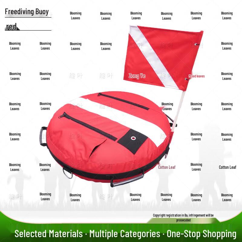 Freediving Snorkeling Signal Buoy with Flag