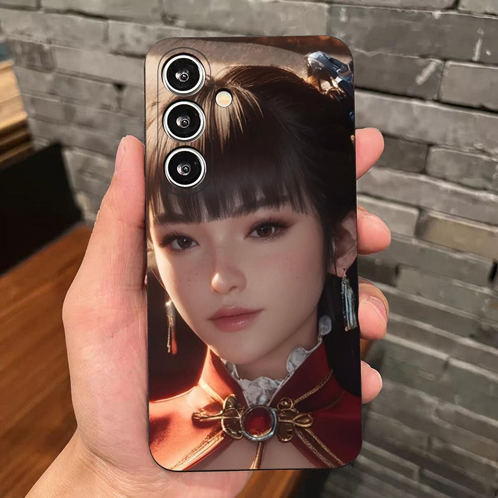 

Чехол для телефона Game Raven Stellar Blade для Samsung S25 Edge S24 S23 S22 S21 S20 Ultra Plus Fe Galaxy A54 A53 A34 A25 A16 Силиконовый Co Samsung S21 Plus