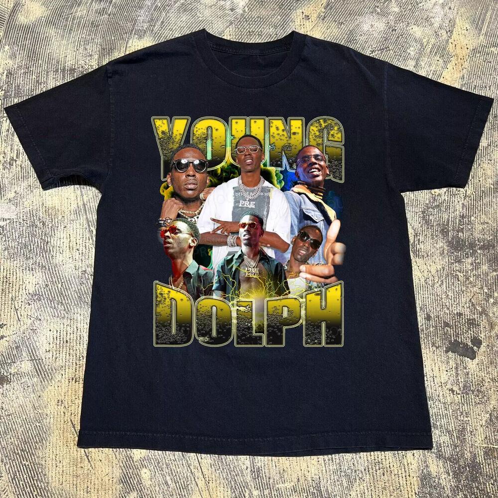 New Popular Young Dolph Cotton Retro Vintage T-shirt S-5XL Unisex T-Shirt M