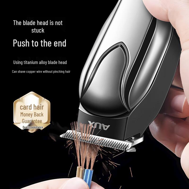 AUX Cordless Digital Hair Clipper CN plug (adapter included)