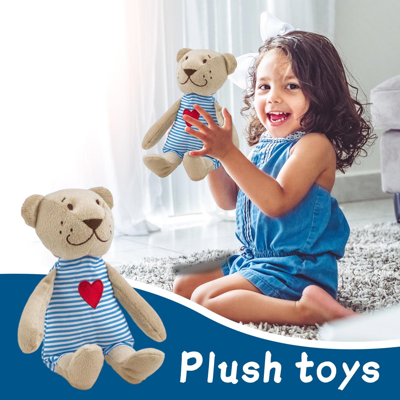 

Плюшевые игрушки милые и подходят для подарков. Они сделаны из безопасных материалов как для мальчиков, так и для девочек One Size