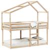 Bunk Bed without Mattress 90 x 200 cm Solid Pine Wood
