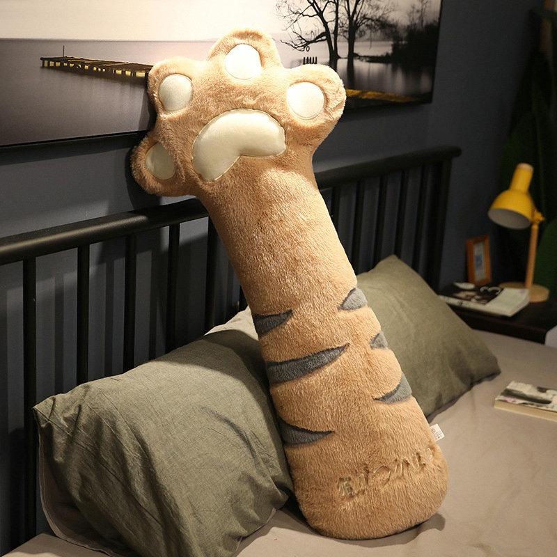 70-140cm Cat's Paw Plush Toys Stuffed Lovely Long Doll Soft Sleep Pillows Creative Sofa Gifts