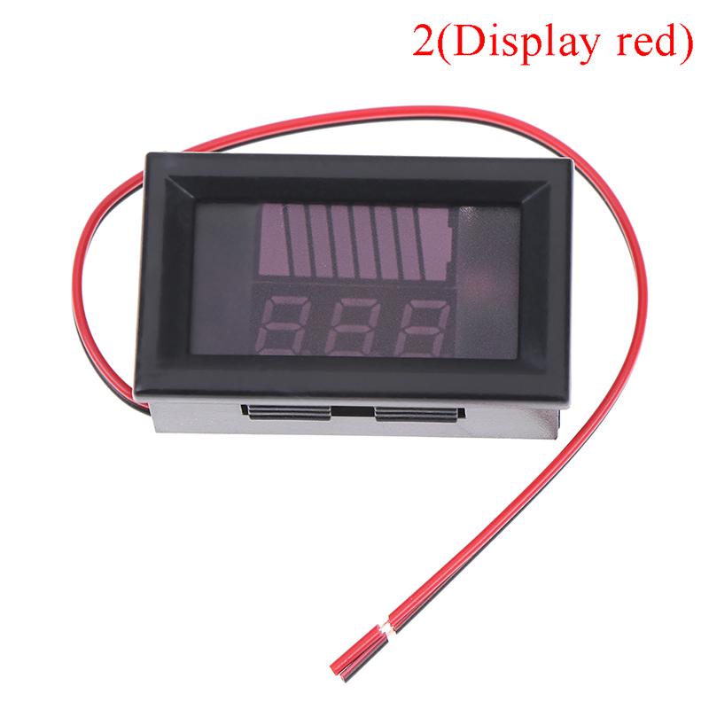 12V Acid Lead Battery Charge Level Indicator Lithium Battery Capacity Meter