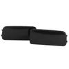 ABS Black Front Fog Light Lamp Cover Trim Frame Fit for E30 E36 E46 318 323 325(#3)