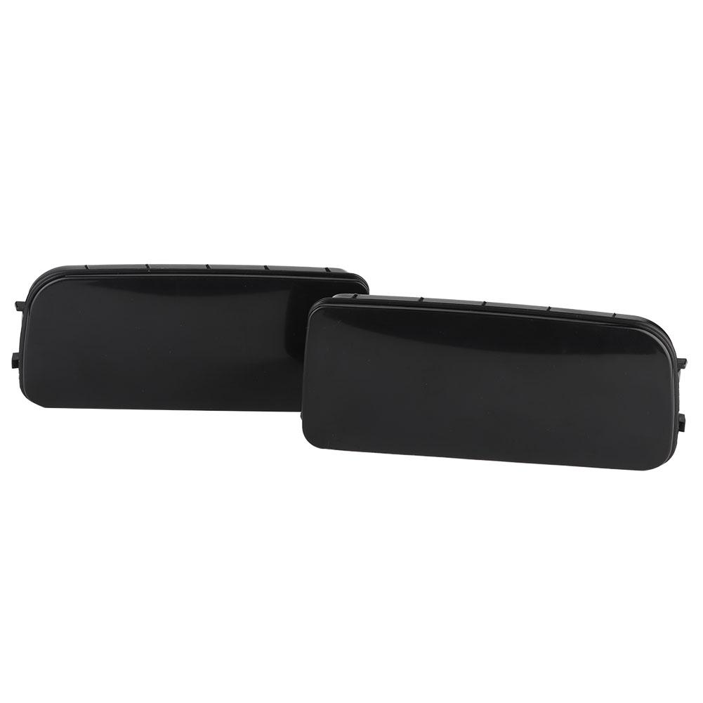 ABS Black Front Fog Light Lamp Cover Trim Frame Fit for E30 E36 E46 318 323 325(#3)