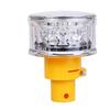 Strobe Beacon Flashing Solar Warning Light Barricade LED Tower Aviation Obstruction Aircraft Solar Traffic for Road